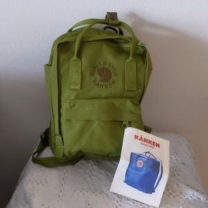 Fjallraven Re-Kanken Mini Backpack Spring Green
